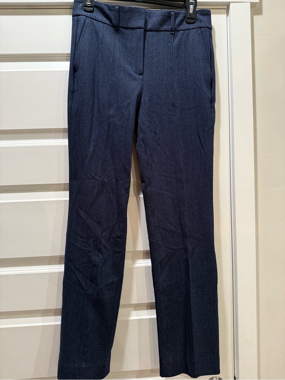 NWT White House Black Market Denim Straight-Leg Dress Jeans